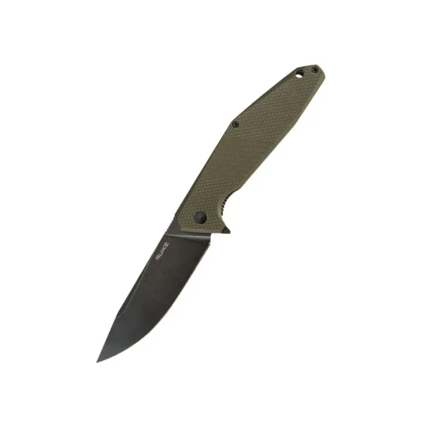 RUIKE - D191G - Couteau pliant lame acier 8Cr13MoV manche G10