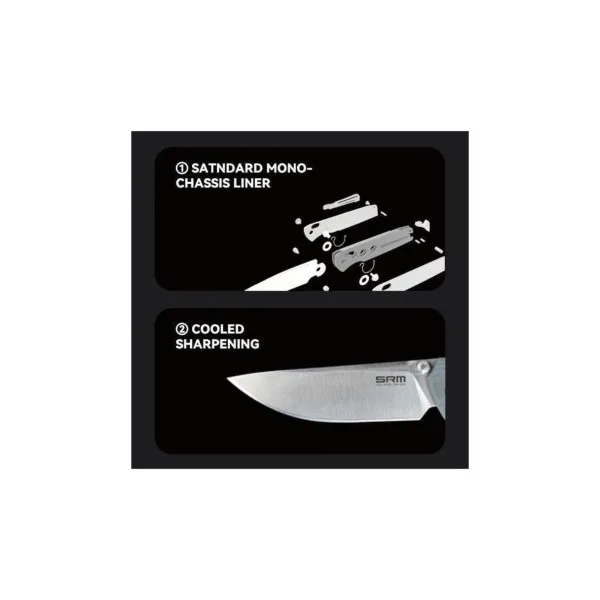 SRM - 239X-GB - Couteau pliant - 3