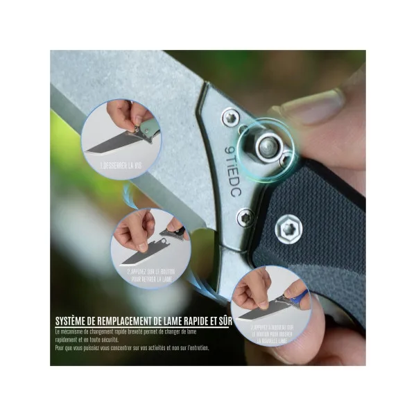 TACRAY KNIVES - TRT02V - VERT - 9
