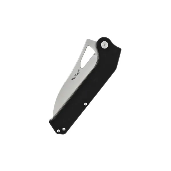 TACRAY KNIVES - TRFK01N - Couteau de cuisine pliant lame VG10 manche G10 Noir - 4