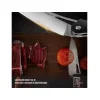 TACRAY KNIVES - TRFK01N - Couteau de cuisine pliant lame VG10 manche G10 Noir - 12