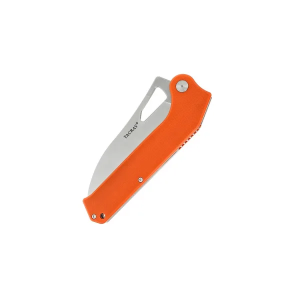 TACRAY KNIVES - TR-FKK01 ORANGE - Couteau de cuisine pliant lame VG10 manche G10 - 2