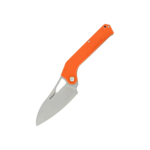 TACRAY KNIVES - TR-FKK01 ORANGE - Couteau de cuisine pliant lame VG10 manche G10 - 4