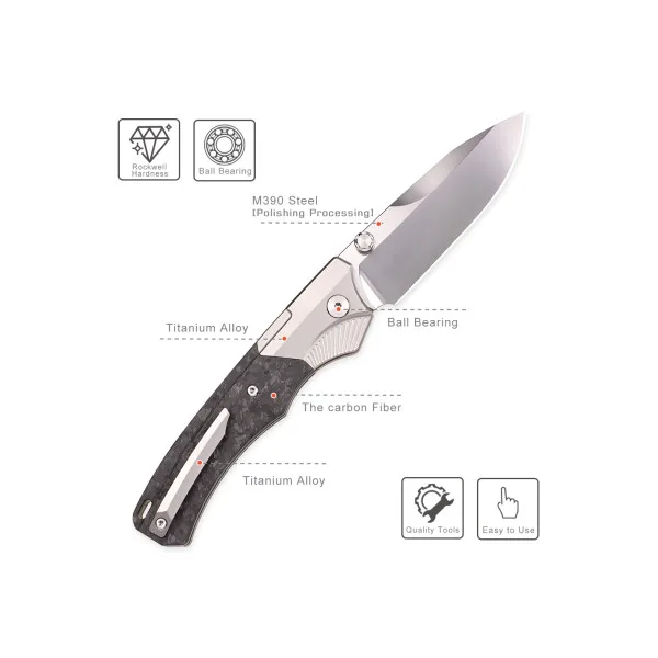 REMETTE KNIVES - WD107 - Couteau de poche - 2