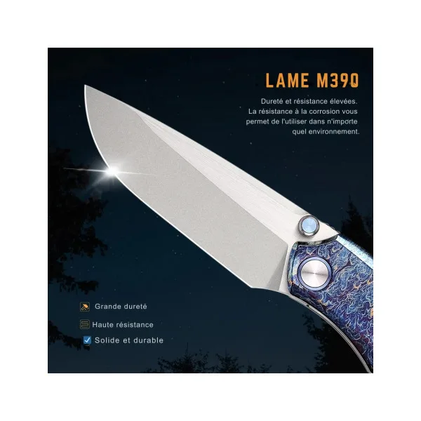 REMETTE KNIVES - WD108-B - Wild Species - 2