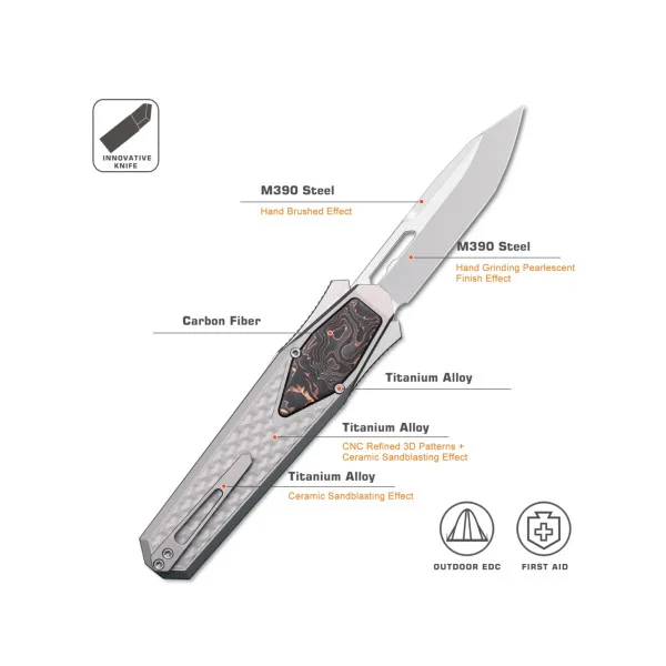 REMETTE KNIVES - ZL101B4 - RT- Swordfish - 2