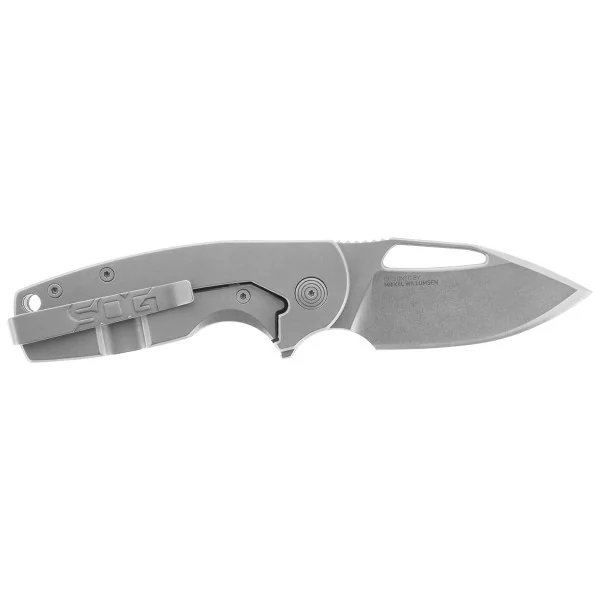 Stout FLK Olive SOG — Couteau pliant | Deville Armory