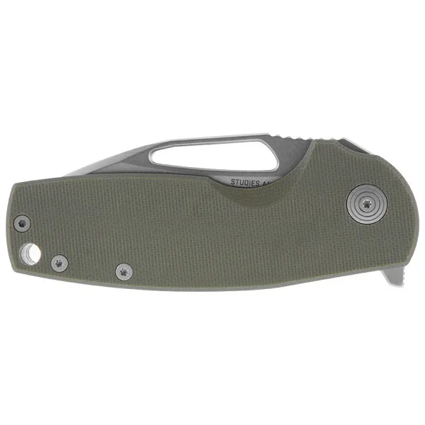 Stout FLK Olive SOG — Couteau pliant | Deville Armory