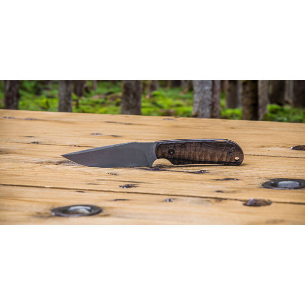Commandeur Ziricote Toxifié TBOUTDOOR — Couteau fixe | Deville Armory