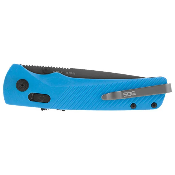 Flash AT - Civic Cyan SOG — Couteau pliant | Deville Armory