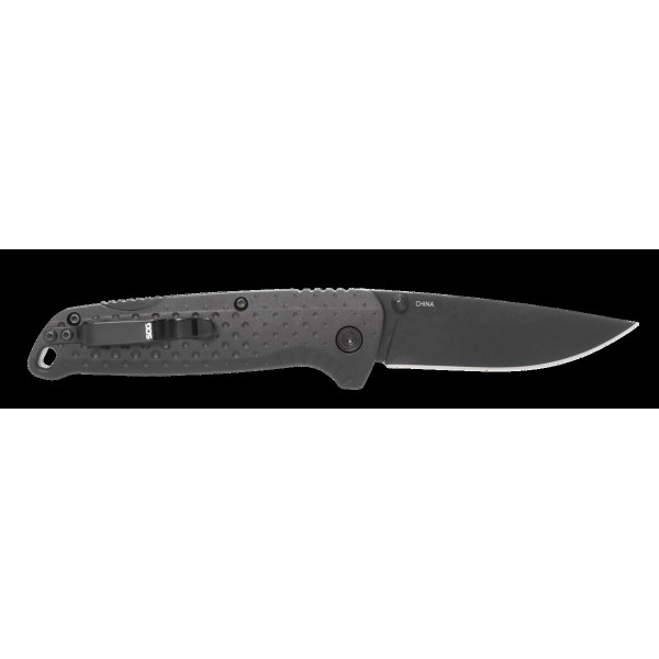 Adventurer LB - Noir SOG — Couteau pliant | Deville Armory