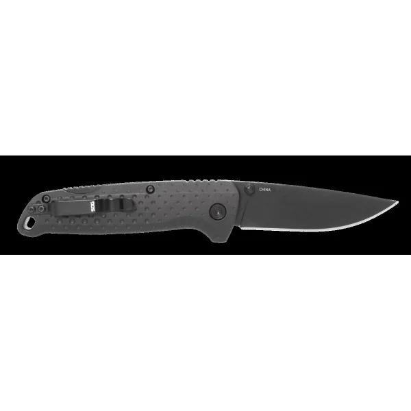 Adventurer LB - Noir SOG — Couteau pliant | Deville Armory