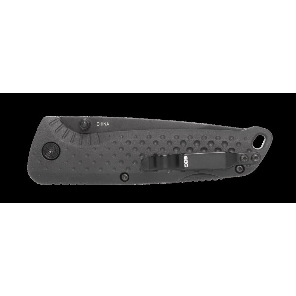 Adventurer LB - Noir SOG — Couteau pliant | Deville Armory