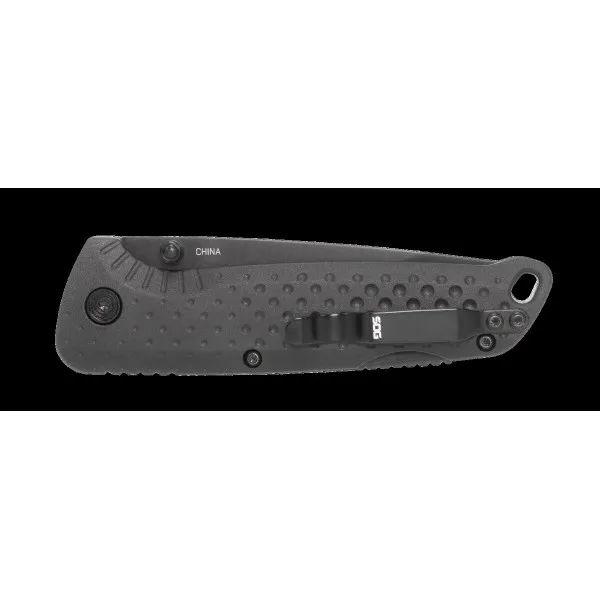Adventurer LB - Noir SOG — Couteau pliant | Deville Armory