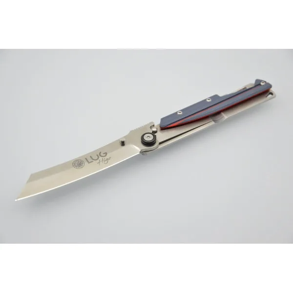 SP3S gris/rouge Lug — Higonokami | Deville Armory