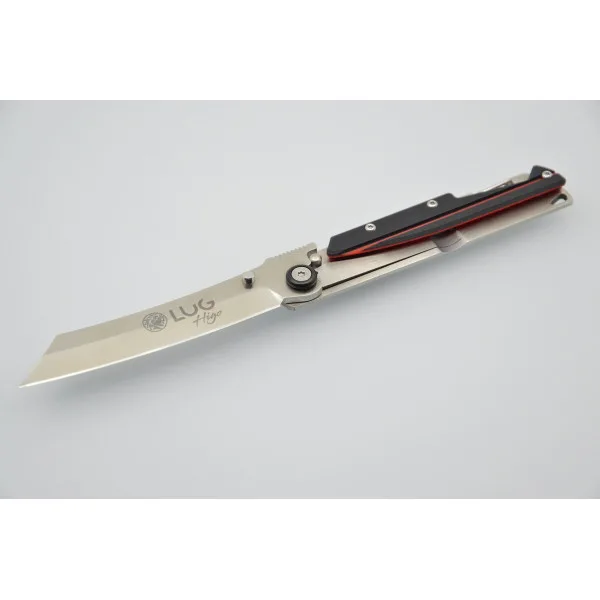 SP3S noir/rouge Lug — Higonokami | Deville Armory