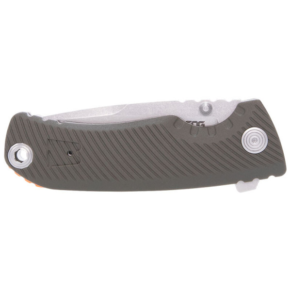 TELLUS ATK - Olive/Orange SOG — Couteau pliant | Deville Armory