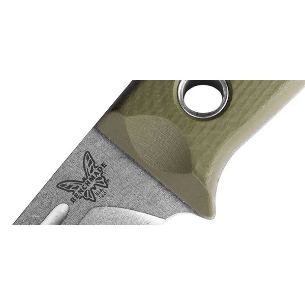 Bushcrafter Benchmade — Couteau fixe | Deville Armory