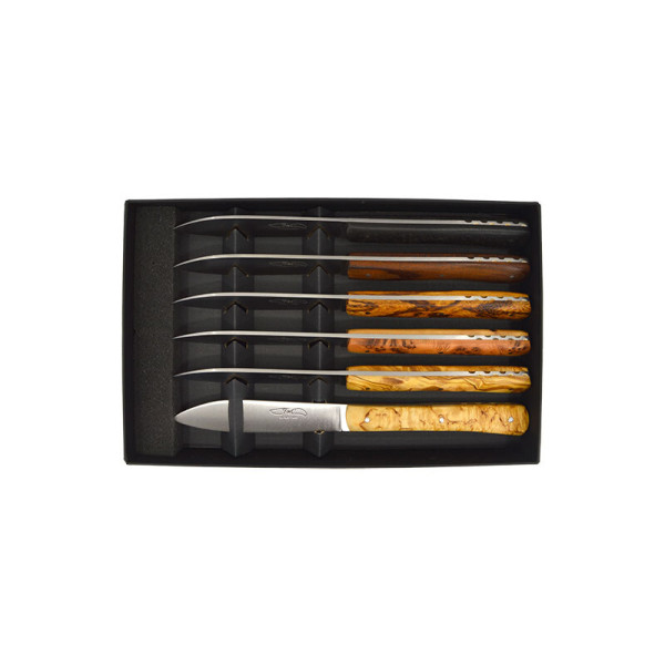 Zen Table - Coffret 6 couteaux Panaché TMC — Set | Deville Armory