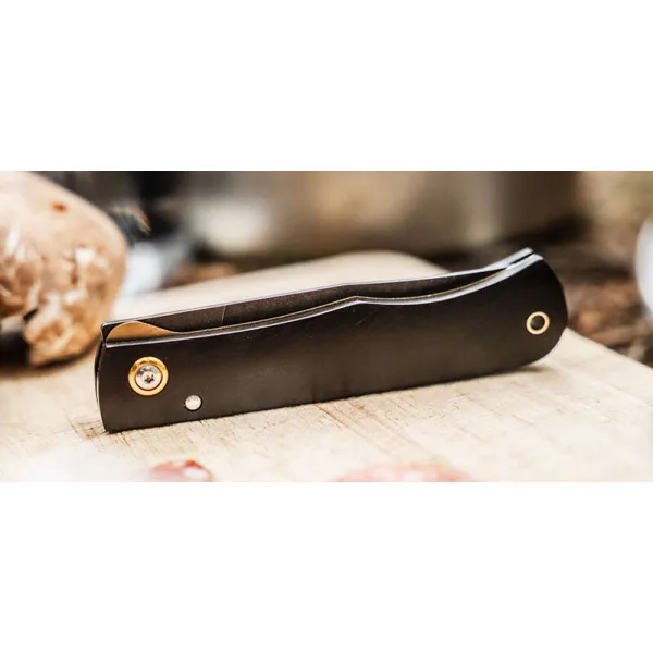 Rusticus All Black Boker Plus — Couteau pliant | Deville Armory