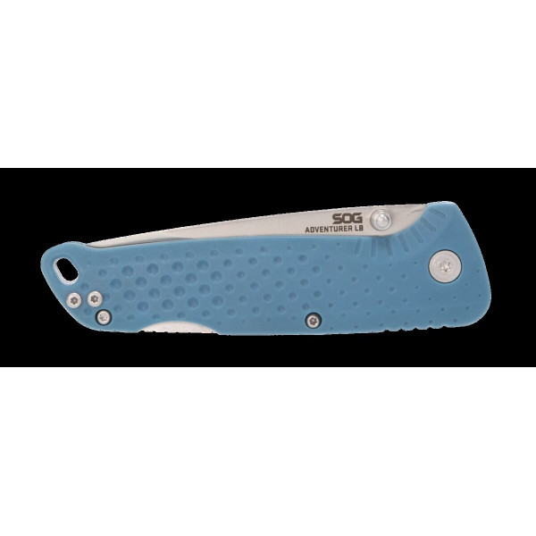 Adventurer LB - Bleu SOG — Couteau pliant | Deville Armory