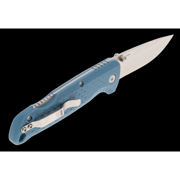 Adventurer LB - Bleu SOG — Couteau pliant | Deville Armory