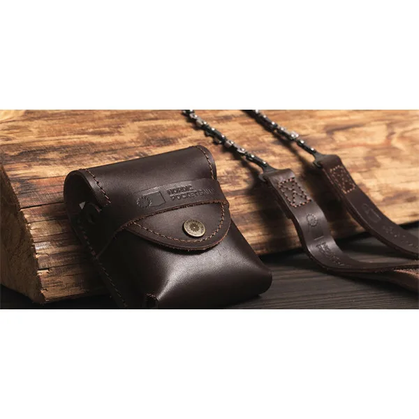 Nordic Pocket Saw Premium Marron | Deville Armory