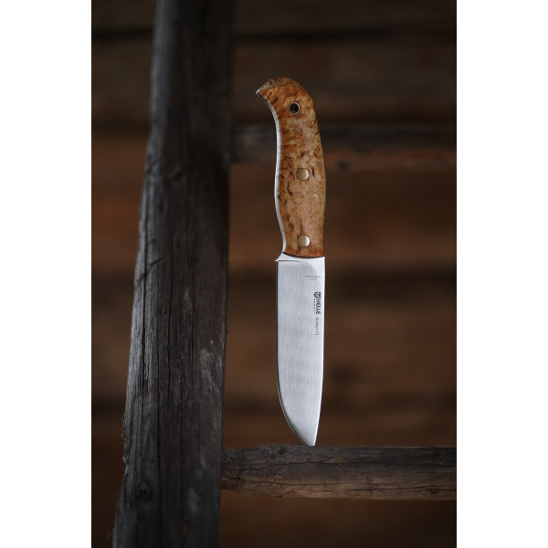 Nordlys FG (Flat Grind) Helle — Couteau fixe | Deville Armory