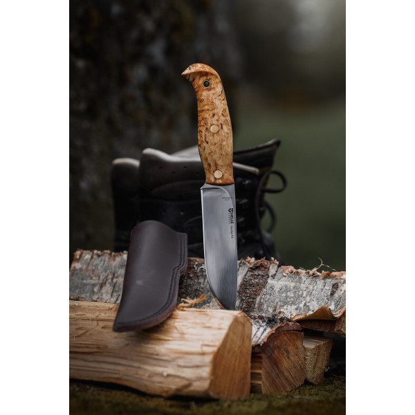 Nordlys FG (Flat Grind) Helle — Couteau fixe | Deville Armory