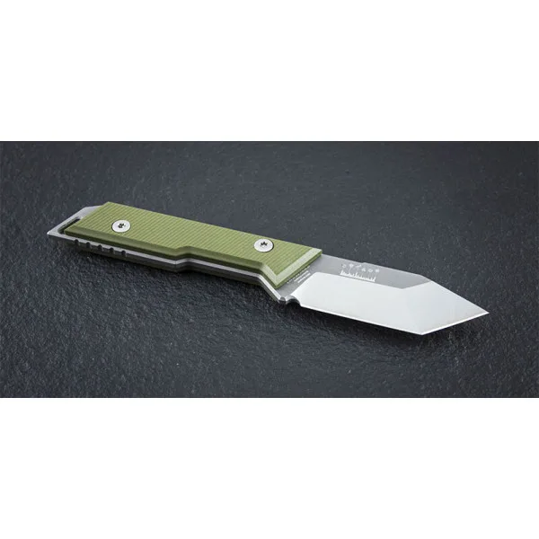 Proto City Tanto Vert NN Knives — Couteau fixe | Deville Armory