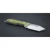 Proto City Tanto Vert NN Knives — Couteau fixe | Deville Armory