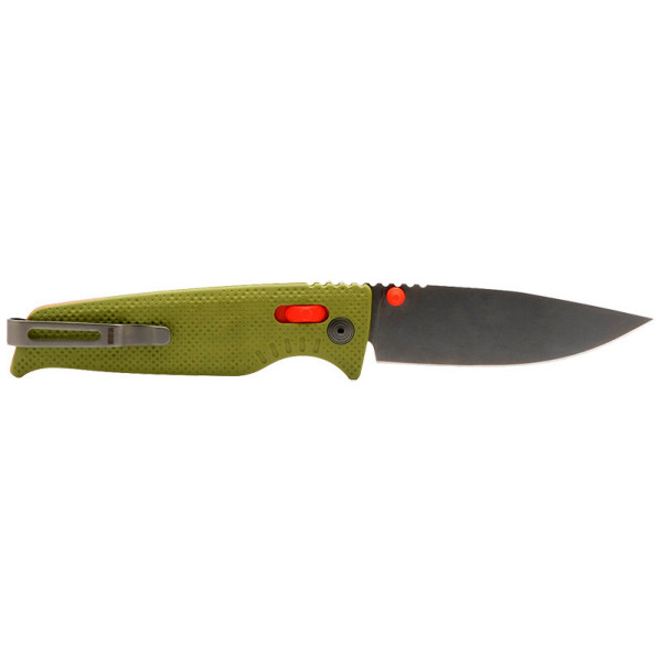 Altair XR - Vert/Rouge Sog — Couteau pliant | Deville Armory