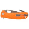 Large Hook Orange Honey Badger — Couteau pliant | Deville Armory