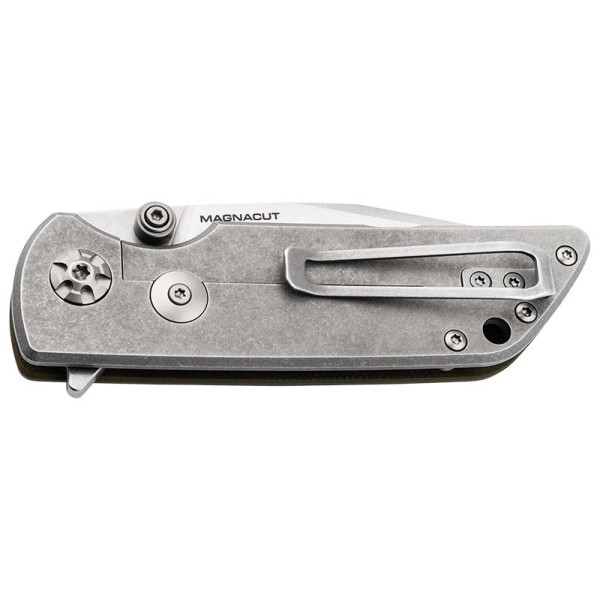 Sherman EDC II G10 OD Green Boker — Couteau pliant | Deville Armory