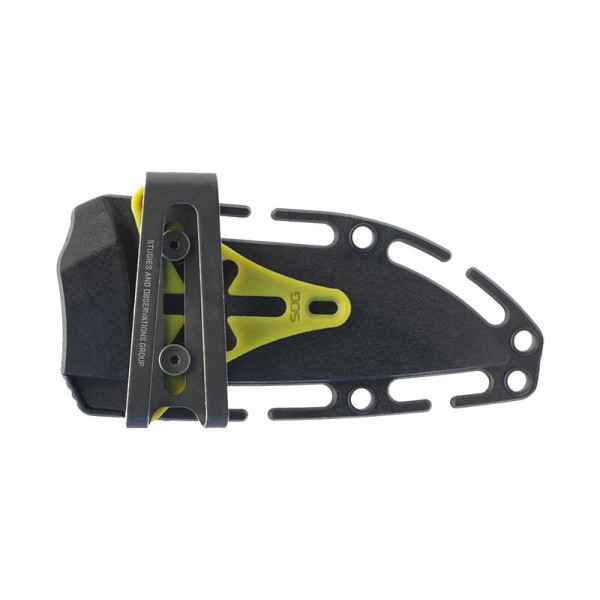 Aegis FX - Vert/Noir Sog — Couteau fixe | Deville Armory