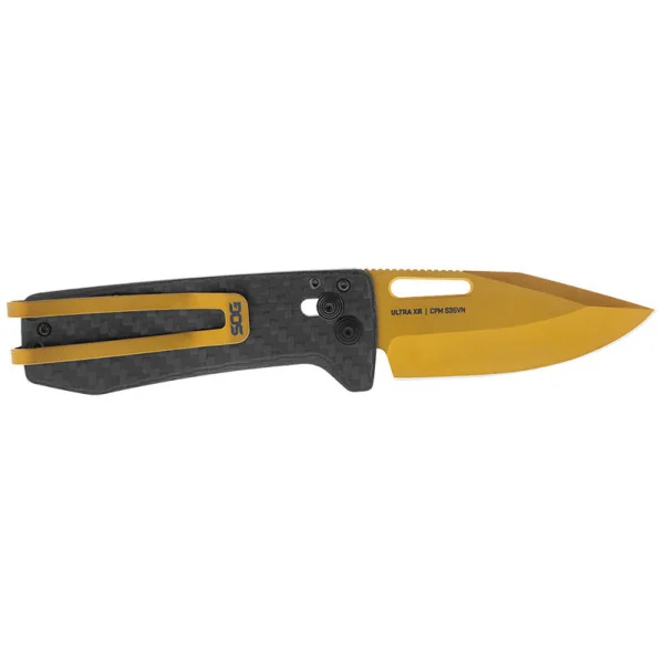 Ultra XR Gold SOG — Couteau pliant | Deville Armory