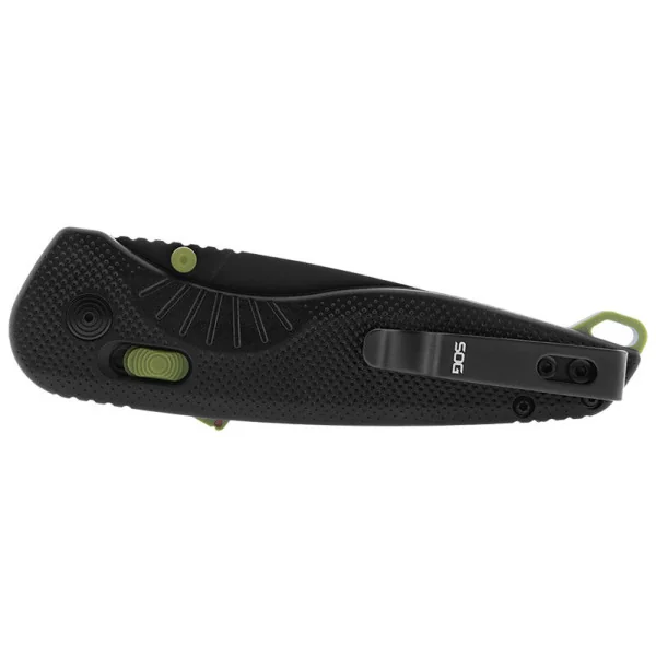 Aegis AT - Black & Moss Sog — Couteau pliant | Deville Armory