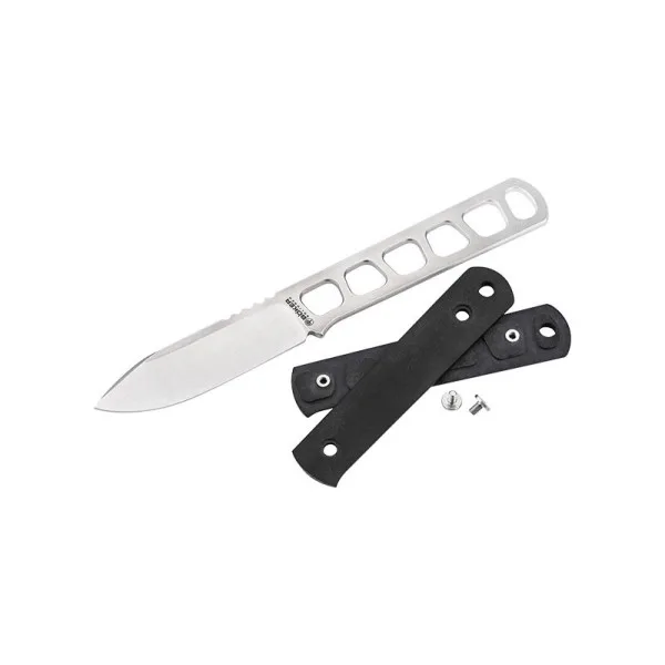 BFF Packlite Black Richlite Boker — Couteau fixe | Deville Armory