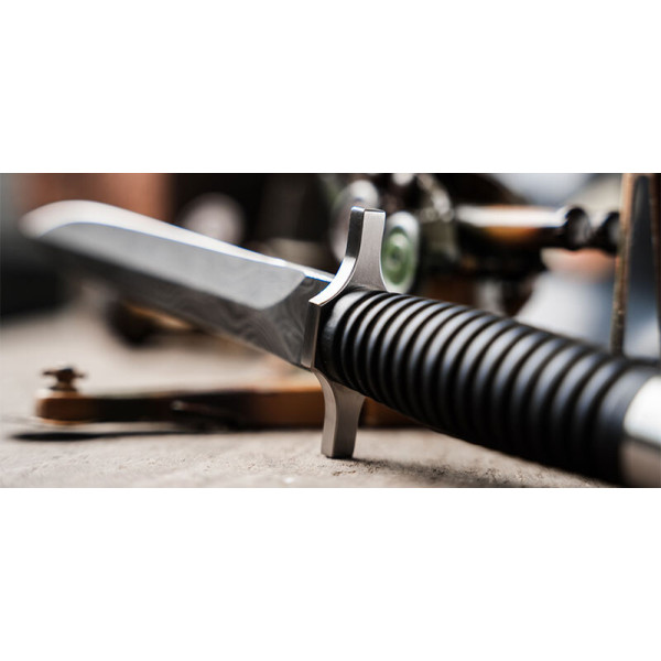 Acht-Acht Flak Damast Boker — Dague | Deville Armory