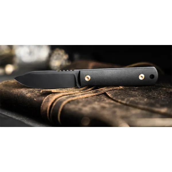 BFF Packlite Allblack Stargaze Boker — Couteau fixe | Deville Armory