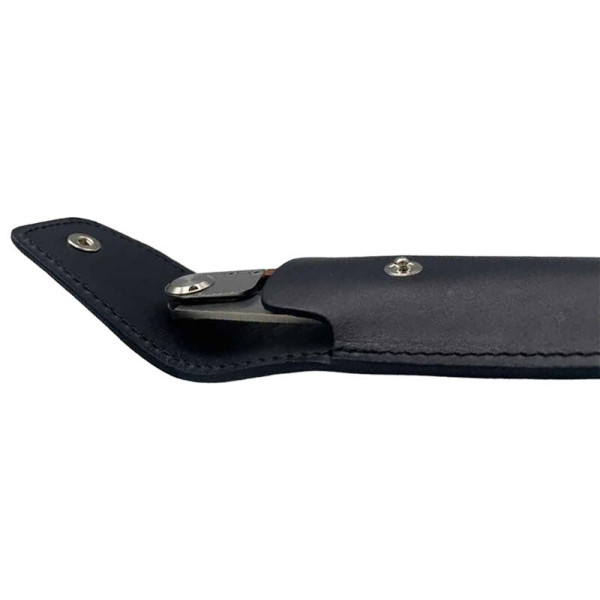 Etui simili cuir noir Le Coq Français | Deville Armory