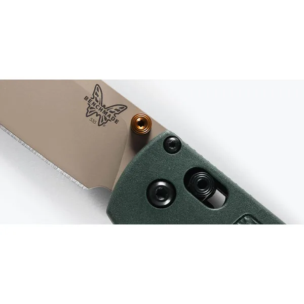 Bugout Taiga Green Benchmade — Couteau pliant | Deville Armory