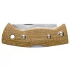 Berget - Moutarde Helle — Couteau nordique | Deville Armory