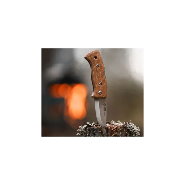 Berget - Moutarde Helle — Couteau nordique | Deville Armory