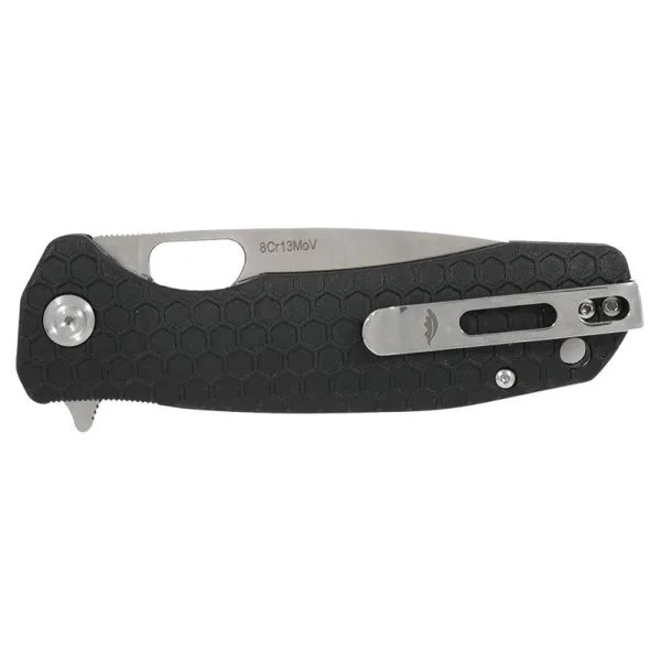 Large Flipper Noir Honey Badger — Couteau pliant | Deville Armory