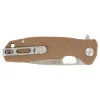 Large Flipper Tan Honey Badger — Couteau pliant | Deville Armory