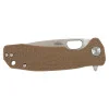 Medium Flipper Tan Honey Badger — Couteau pliant | Deville Armory
