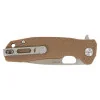 Medium Flipper Tan Honey Badger — Couteau pliant | Deville Armory