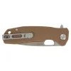 Small Flipper Tan Honey Badger — Couteau pliant | Deville Armory