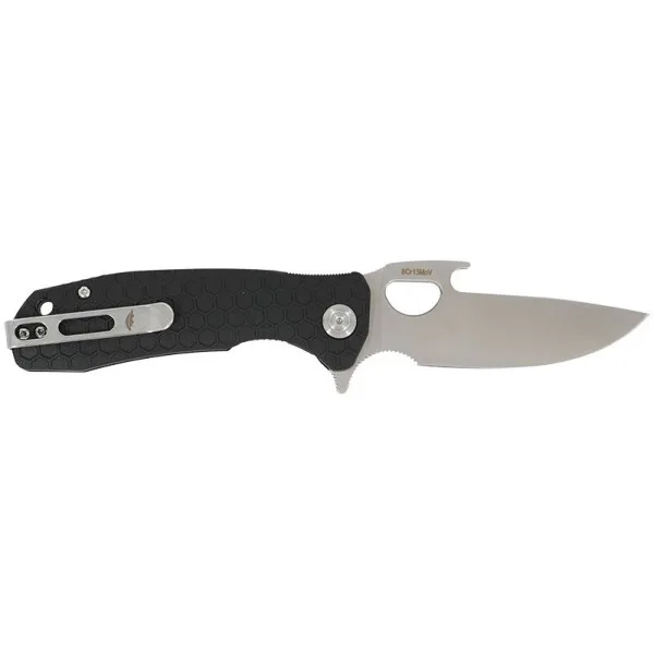 Medium Opener Noir Honey Badger — Couteau pliant | Deville Armory